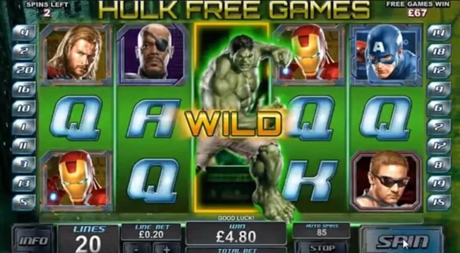 Các tính năng chỉ có tại slot Avengers nohu